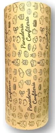 Bobina papel kraft panaderia x un
